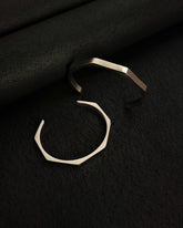 HexEdge Cuff Bangle